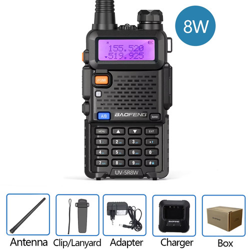 Vhf uhf fm 8w - vhf/uhf,