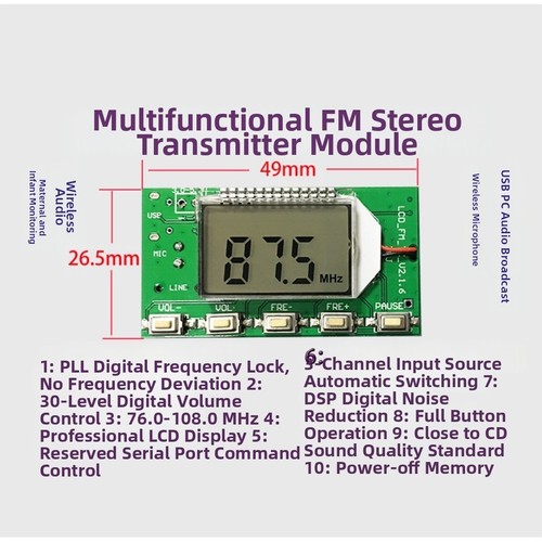 Module émetteur numérique - émetteur,